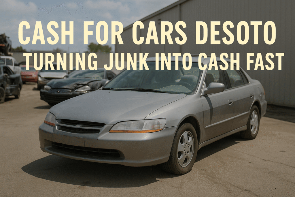 Cash For Cars DeSoto Turning Junk Into Cash Fast