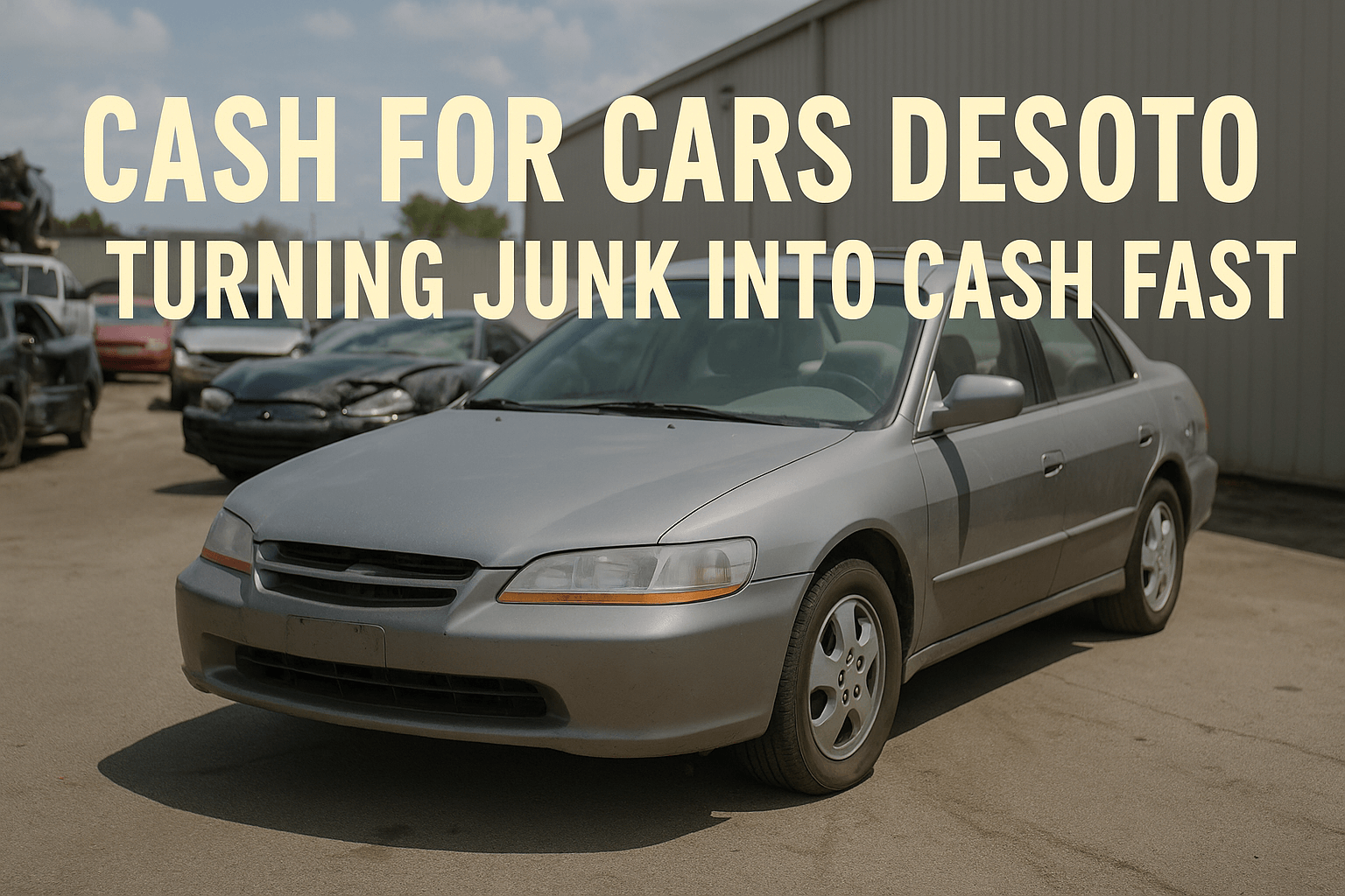 Cash For Cars DeSoto Turning Junk Into Cash Fast