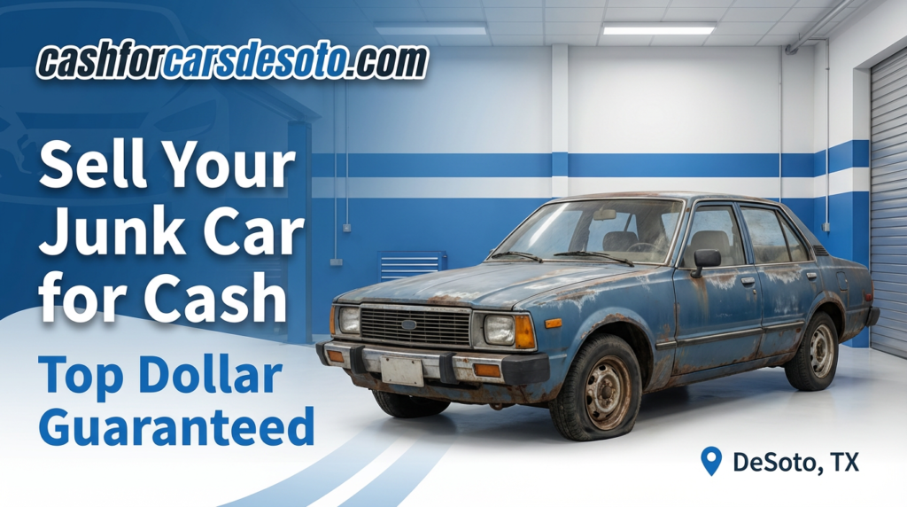 Sell Your Junk Car For Cash Near Desoto Texas